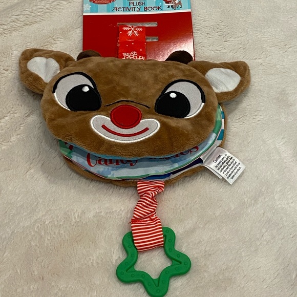 Bundle of Rudolph the Red-Nosed Reindeer Baby Items Coat, Snuggle Blanket, Book - Picture 7 of 13